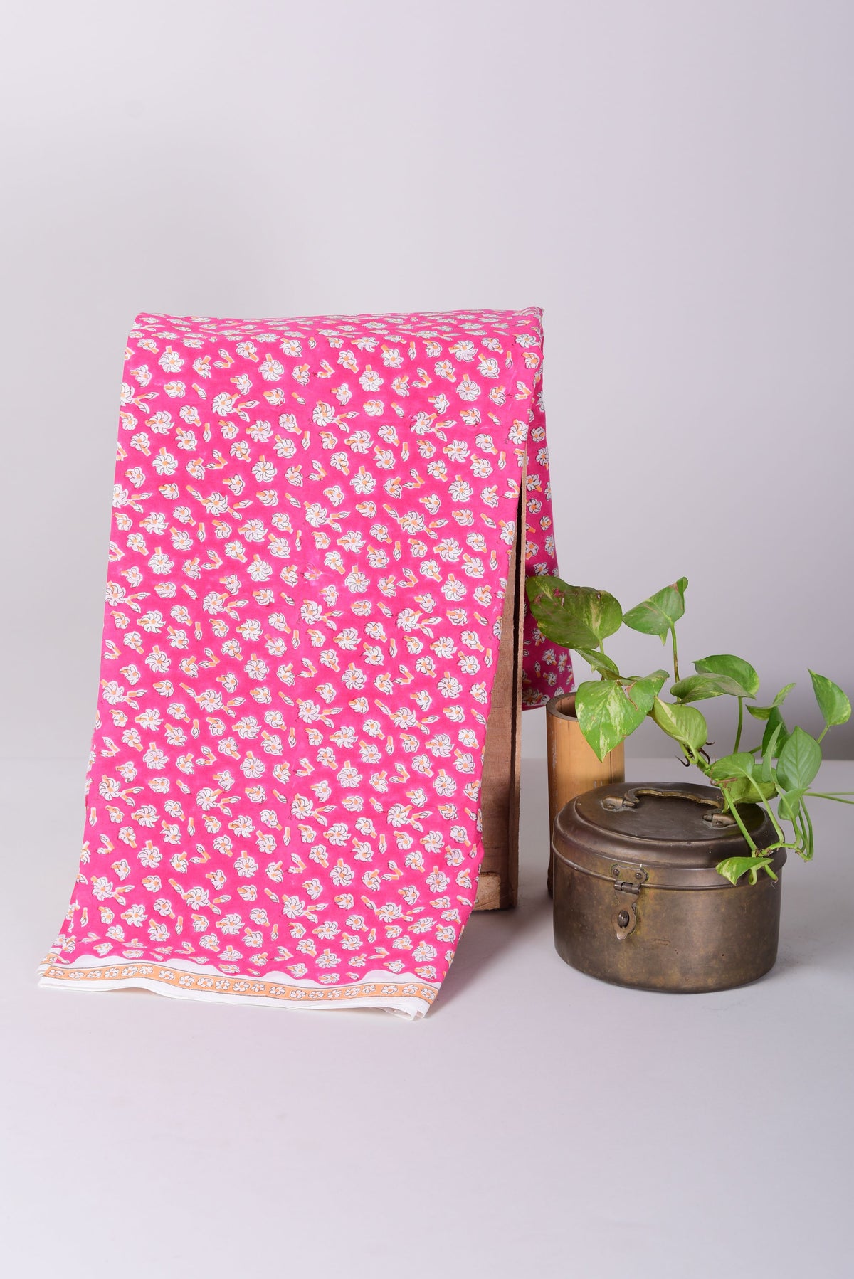 Cotton Handblock Printed Fabric